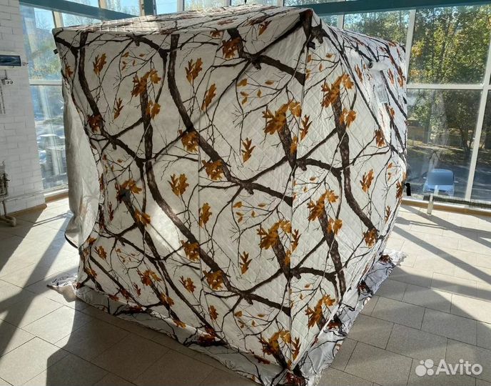 Палатка куб зимняя 3х слойная