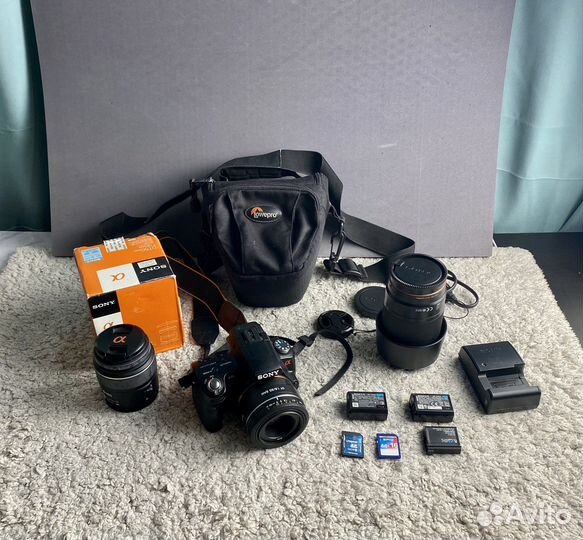 Цифровой фотоаппарат Sony SLT-A55V