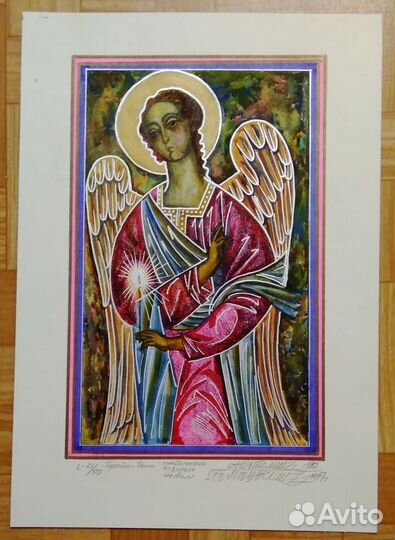 Авторские работы. Литография,линография 1974-1994