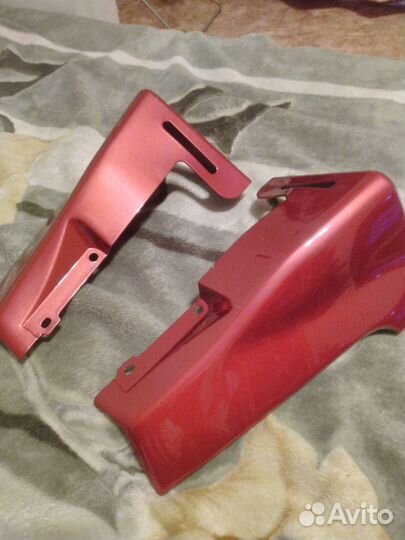 Накладка бампера, клыки Subaru Forester SG5