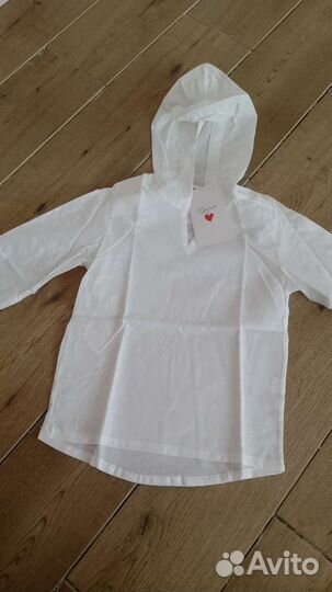 Детская пляжная рубашка от солнца