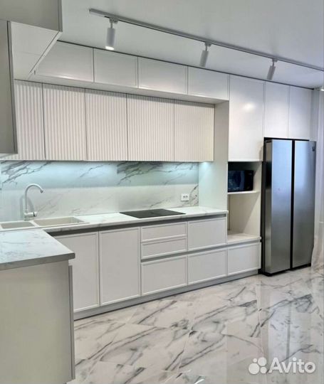 Кухня с 3D фасадами