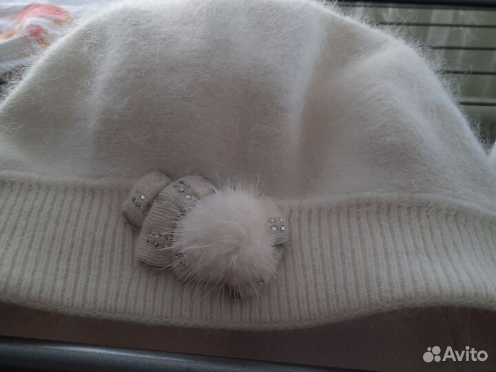 Берет зимний женский