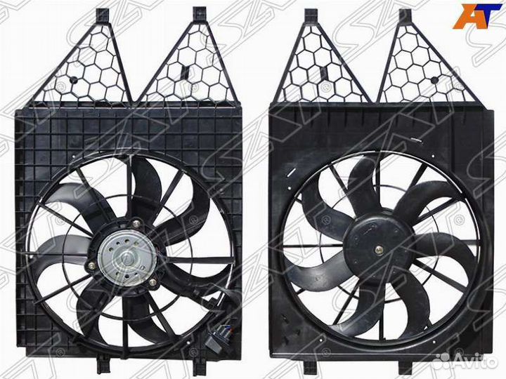 Вентилятор охлаждения volkswagen polo