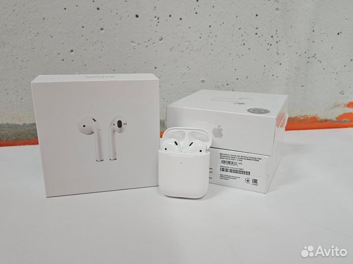 Наушники Apple Airpods 2 + Чехол