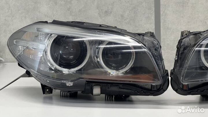 Фары ксенон BMW 5 f10 оригинал комплект рестайлинг