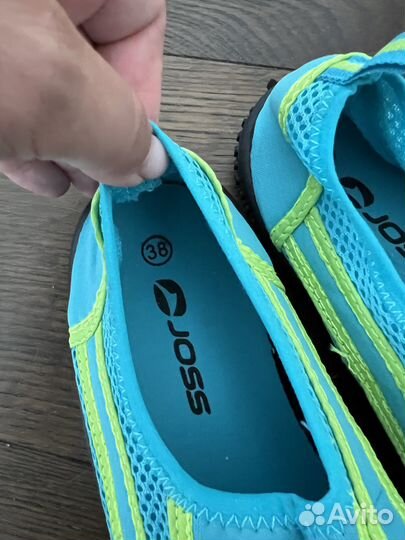 Joss коралловые тапки аквашузы