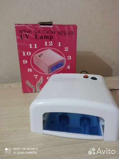 Уф лампа для ногтей