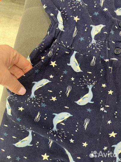 Два комбеза пижамки для сестричек