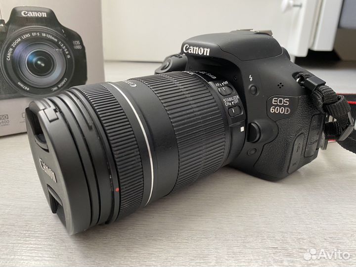 Фотоаппарат Canon EOS 600D Kit EF-S 18-135mm
