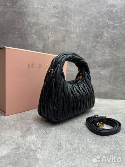 Сумка женская miu miu натуральная кожа