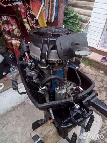 Лодочный мотор ветерок 8м