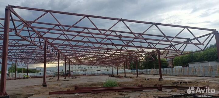 Навесы для спецтехники/стоянки техники