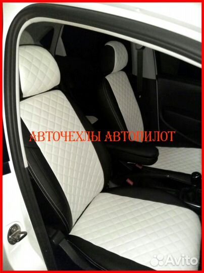 Чехлы Автопилот Volkswagen Polo 5 Sd из экокожи