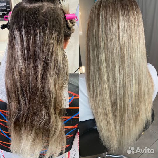 Модели на окрашивание, мелирование