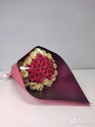 Шоколадные Розы - 29 шт в Букете