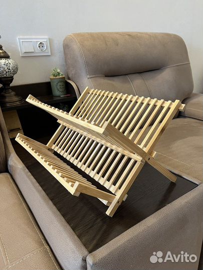 Сушилка для посуды деревянная