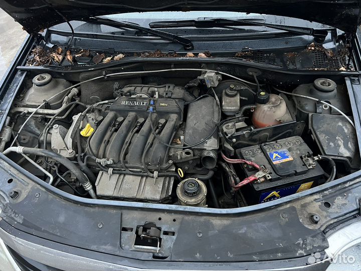 Двигатель на логан k4m a690