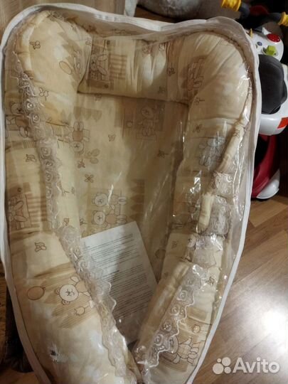 Кокон для новорожденных пеленальный гнездышко