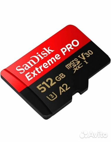 SanDisk Extreme Pro 512GB MicroSD объявление продам