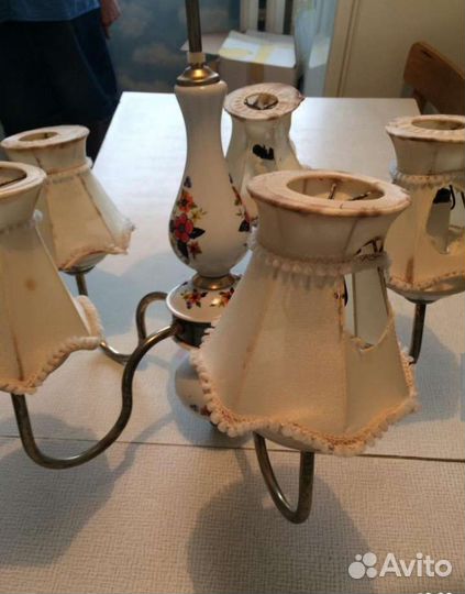 Люстра потолочная. Польская 80-х гг