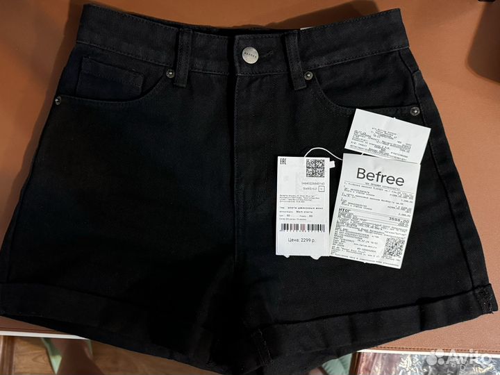 Черные шорты Befree новые