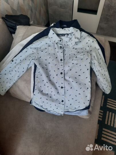 Рубашка для мальчика 122