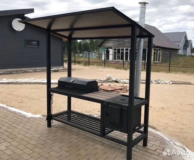 Мангал лофт