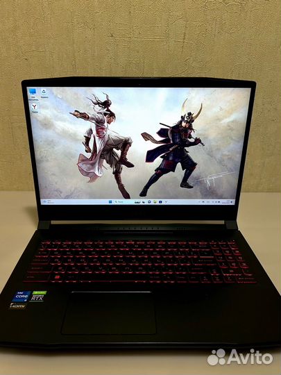 Игровой ноутбук MSI i5/RTX3060/512/16Gb