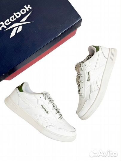 Кроссовки Reebok Court Sneakers White Green