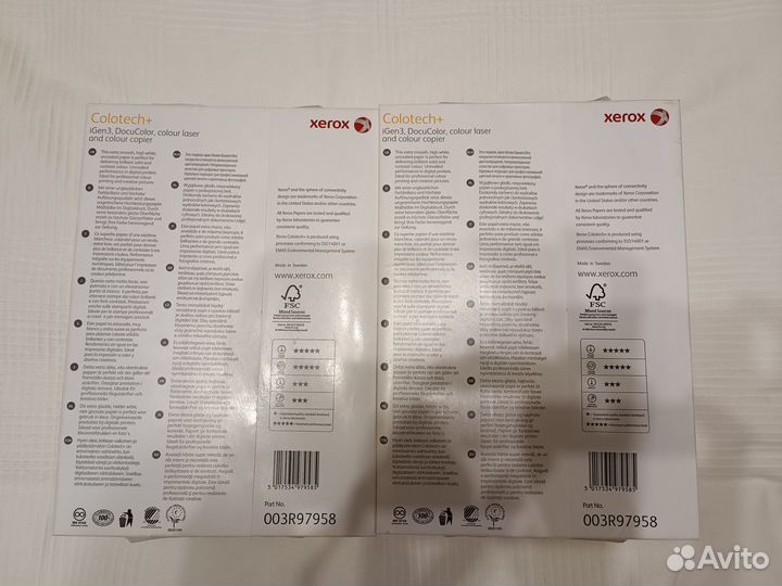 Xerox Colotech+ A4 120g/m2 500 листов