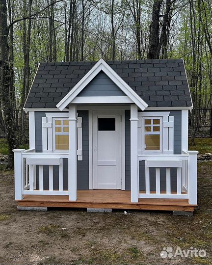 Детские игровые домики, площадки от производителя