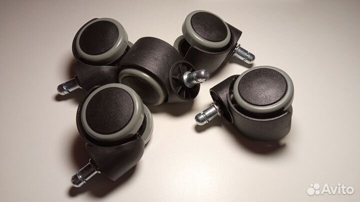 Колесики для офисных кресел 5 шт