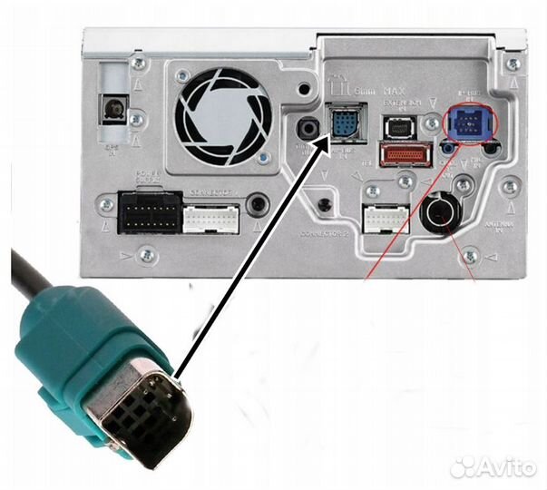 Bluetooth AUX KCE-237B для Alpine
