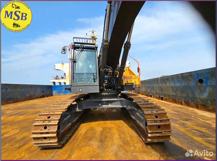 Правое стекло на Volvo EC480
