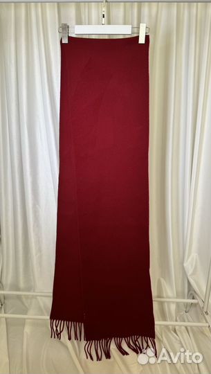 Красный шарф из шерсти Arket