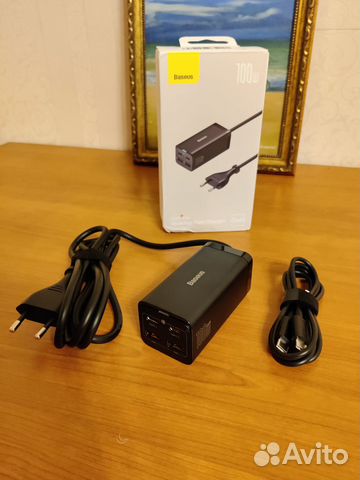Настольное зарядное устройство Baseus GaN3Pro 100W