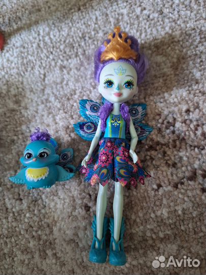 Куклы enchantimals с питомцем