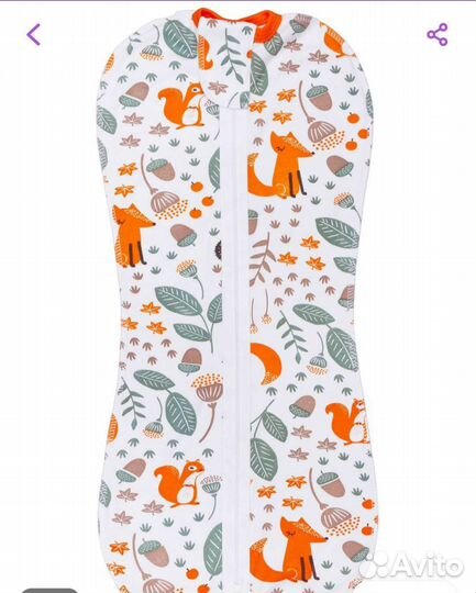 Кокон пеленка для новорожденных