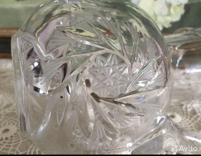 Кувшин хрустальный СССР. Штоф в подарок