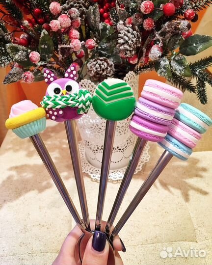 Вкусные ложки, закладки, брелки