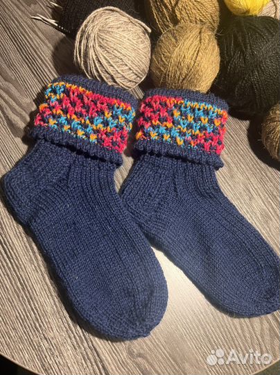 Шерстяные носки