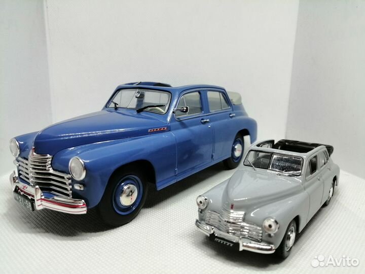 Модель газ-М20 «Победа» кабриолет в масштабе 1:24