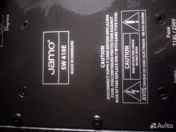 Сабвуфер jamo 5W410E активный