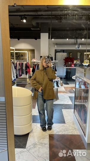 Пиджак коричневый