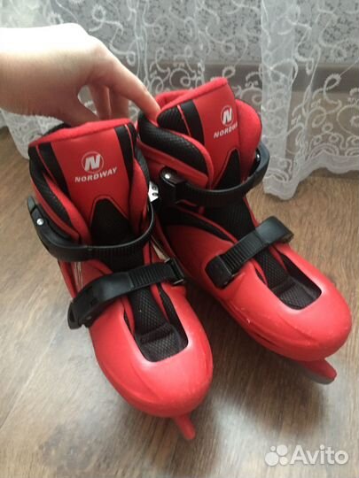 Коньки раздвижные для мальчика 34-37