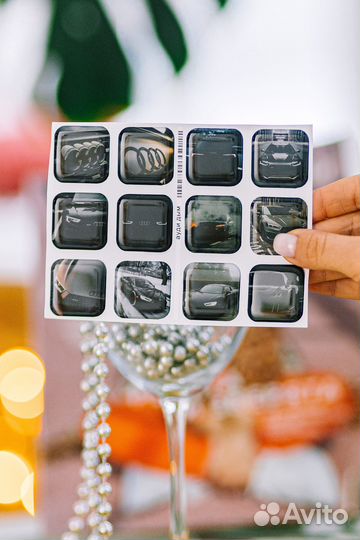 3D стикер на телефон от производителя оптом