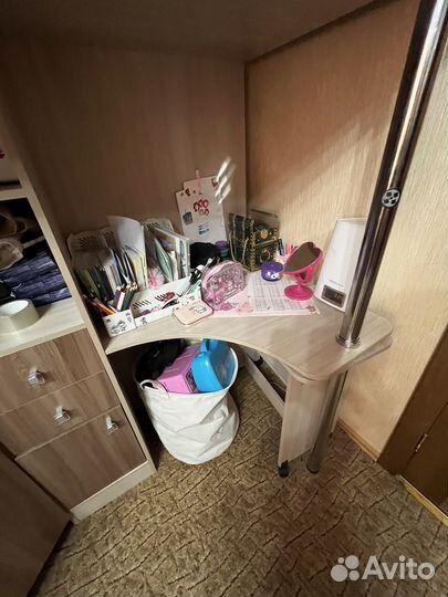 Кровать детская как новая двухярусная