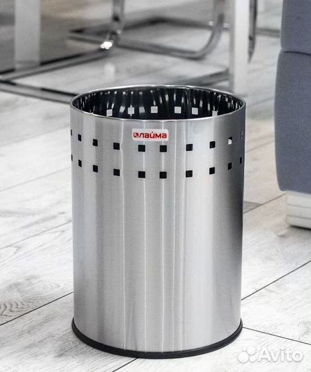 Корзина металлическая для мусора laima 