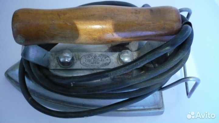 Коллекционный утюг СССР (рабочий)